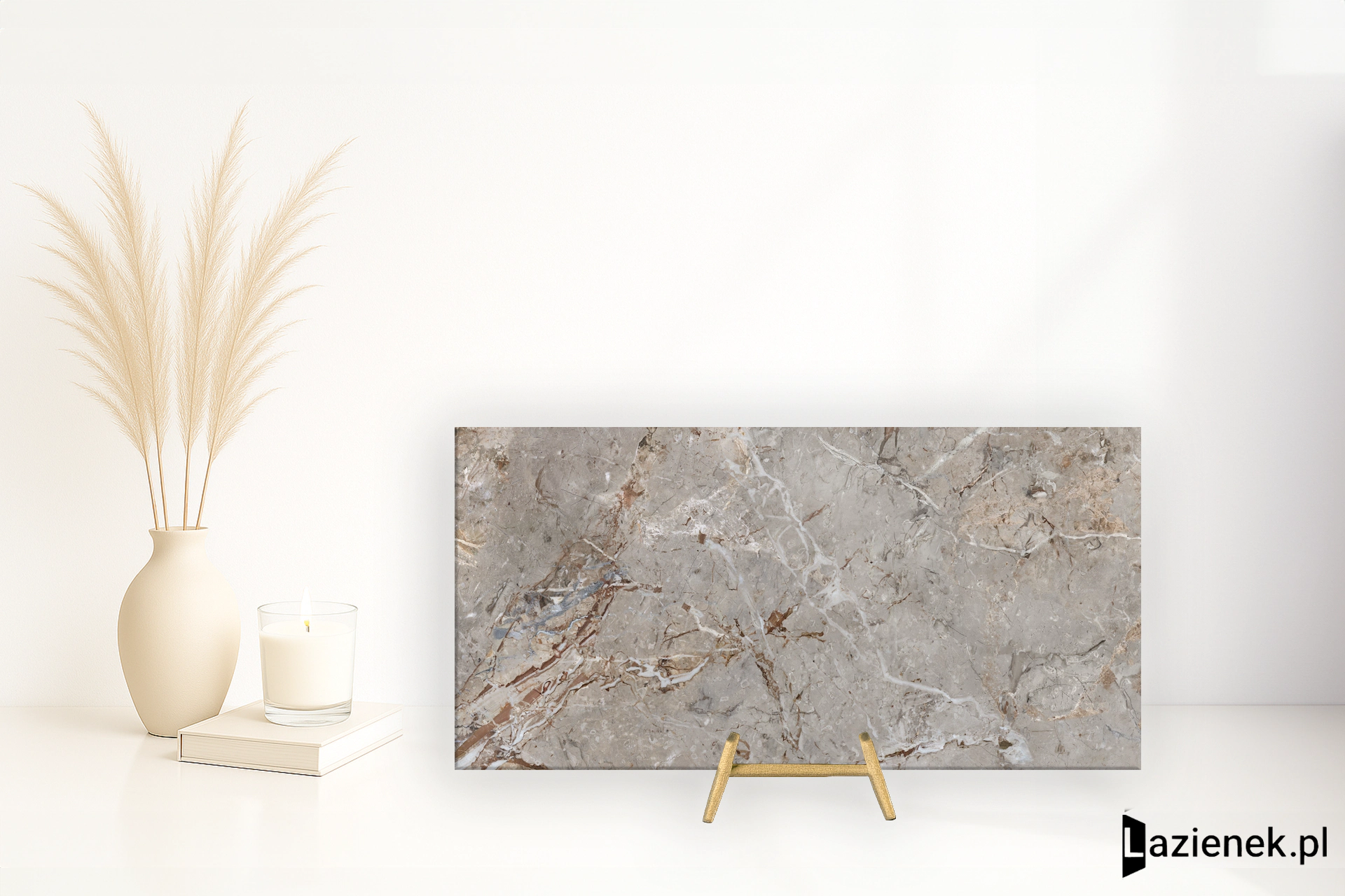La Fabbrica Ava Breccia Argentum Breccia Argentum półpoler 60x120 cm gr. 9 mm - płytka rektyfikowana / (L)163101
